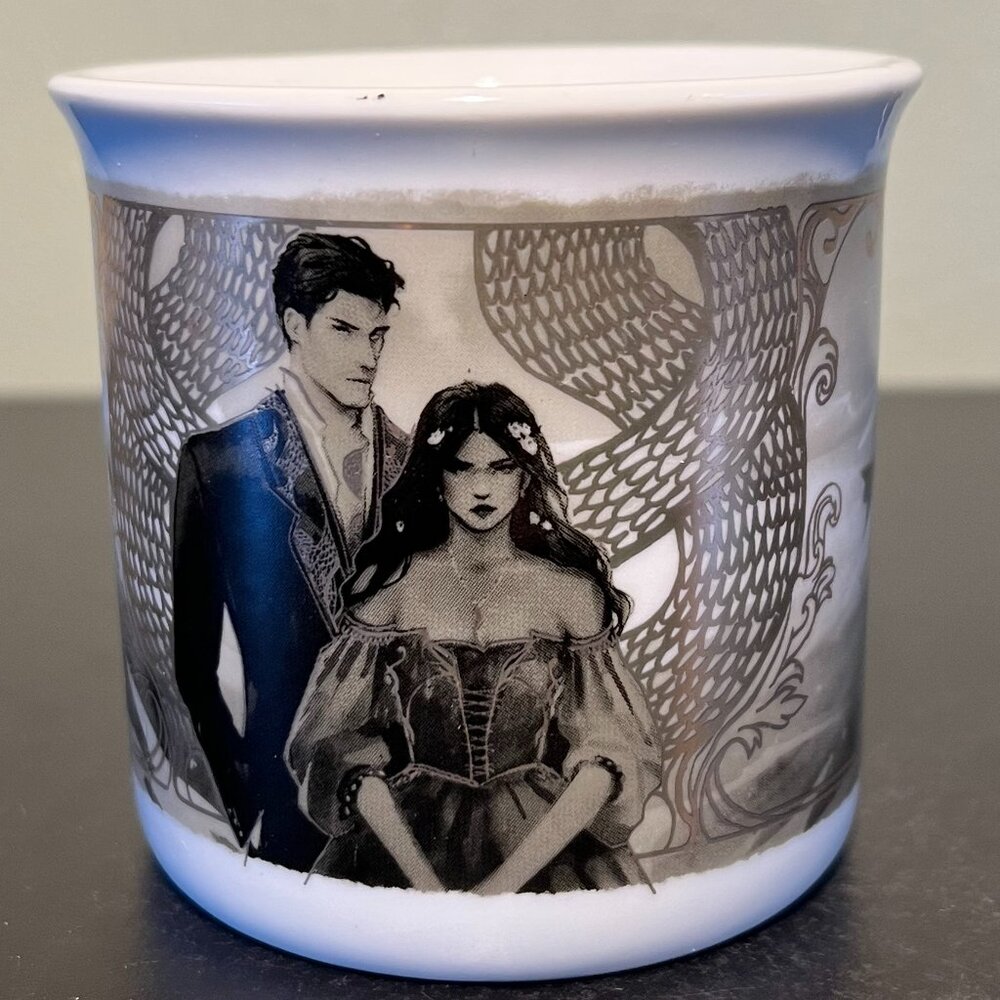 FairyLoot Kingdom of the Wicked Mug Wrath Emilia Avendell Kerri Maniscalco 10oz